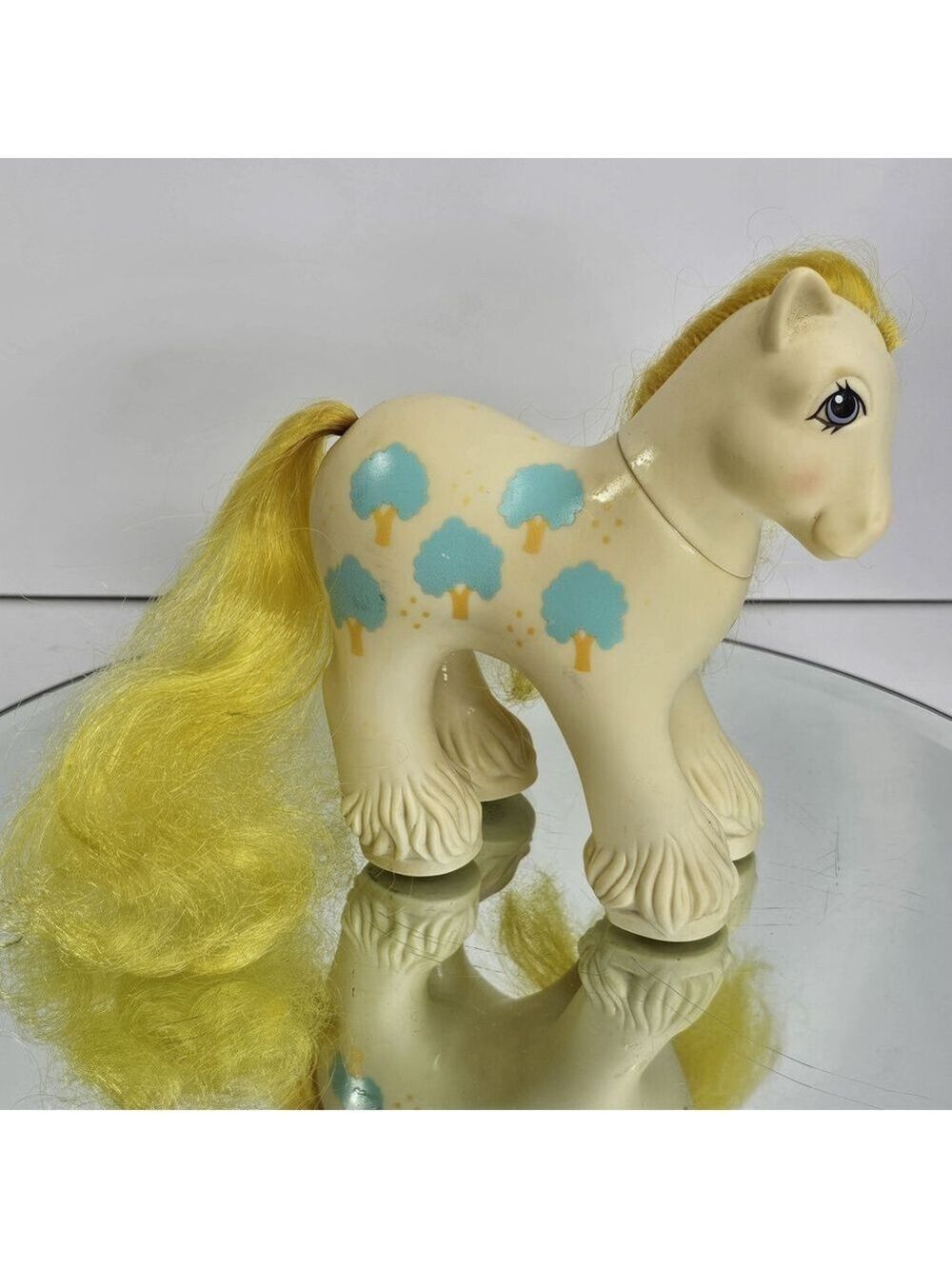 Vintage MLP G1 My Little Pony - Loving Family Ponies - Daddy Apple Delight Trees